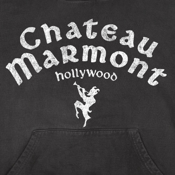 Vintage style Chateau Marmont Black Hoodie - Picture 2 of 2